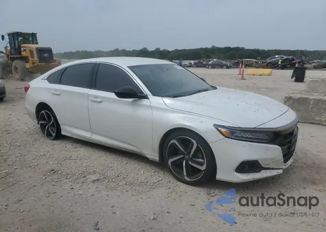 2022 Honda Accord Sport из США, поврежденный, VIN 1HGCV1F32NA077980